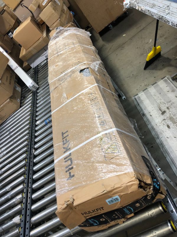 Photo 1 of HULKFIT Pro Series 2.35" x 2.35" Power Cage Squat Rack - Multi Color -- Factory Sealed, Box is Damaged, Unknown if any missing pieces or hardware