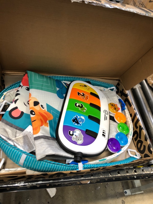 Photo 2 of Baby Einstein 4-in-1 Kickin' Tunes Music and Language Play Gym and Piano Tummy Time Activity Mat