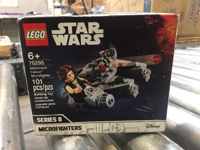 Photo 2 of LEGO Star Wars Millennium Falcon Microfighter 75295 Building Kit; Awesome Construction Toy for Kids, New 2021 (101 Pieces)