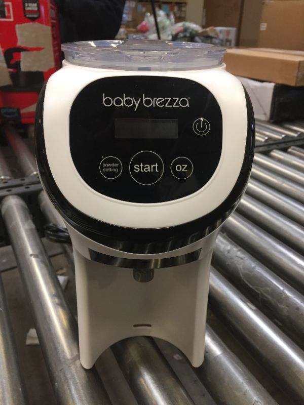 Photo 2 of Baby Brezza Formula Pro Mini Baby Formula Maker – Small Baby Formula Mixer Machine Fits Small Spaces and is Portable for Travel– Bottle Makers Makes The Perfect Bottle for Your Infant On The Go