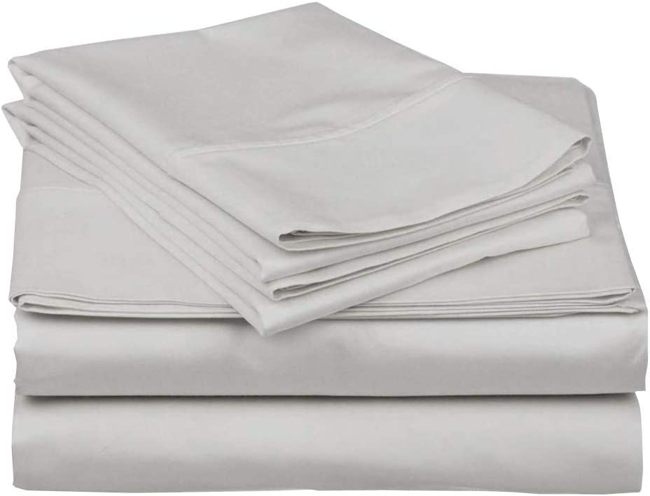 Photo 1 of 
Exotica Collection 800 Thread Count Soft Egyptian Cotton Deep Pocket 4-PCs Sheet Set King Size Fit Upto (9" Inch to 12" Inch) Deep Pocket Solid...