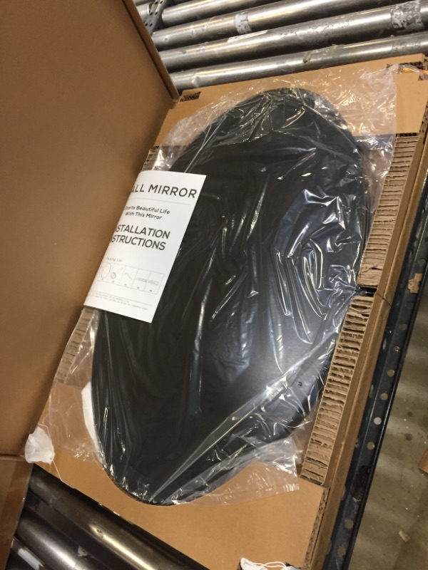 Photo 1 of 27 x 18 inch pivot oval mirrow