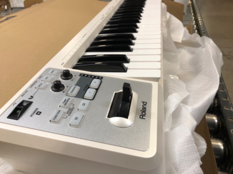 Photo 7 of Roland A-49 Lightweight 49-Key MIDI Keyboard Controller, White