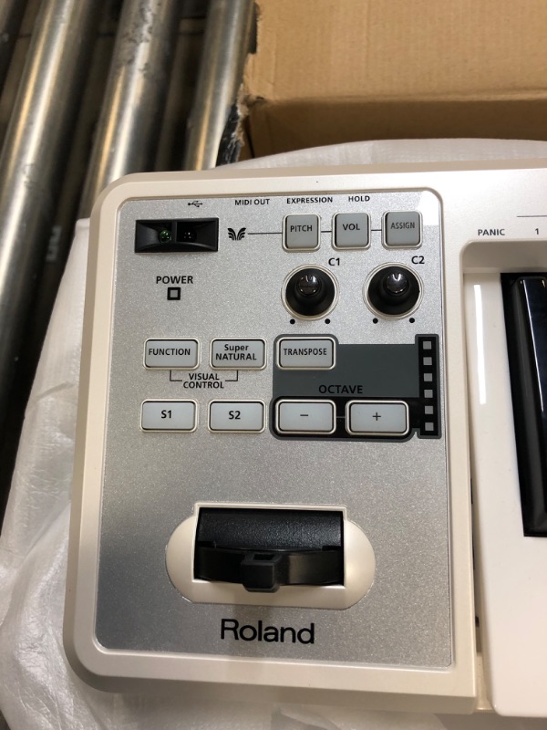 Photo 8 of Roland A-49 Lightweight 49-Key MIDI Keyboard Controller, White