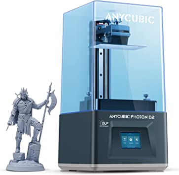 Photo 1 of ANYCUBIC Photon D2 Resin 3D Printer, DLP 3D Printer with High Precision, Ultra-Silent Printing & Long Usage Life-Span, Upgraded Printing Size 4.03'' x 2.26'' x 6.5''
