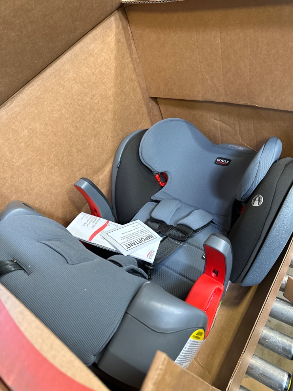 Photo 2 of Britax Grow with You ClickTight Plus Harness-2-Booster Car Seat, Jet Safewash Fabric ClickTight Plus Jet