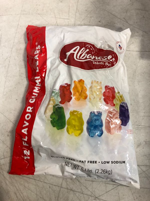 Photo 2 of Albanese World's Best Gummi, 12 Flavor Bears, 5 LBS
