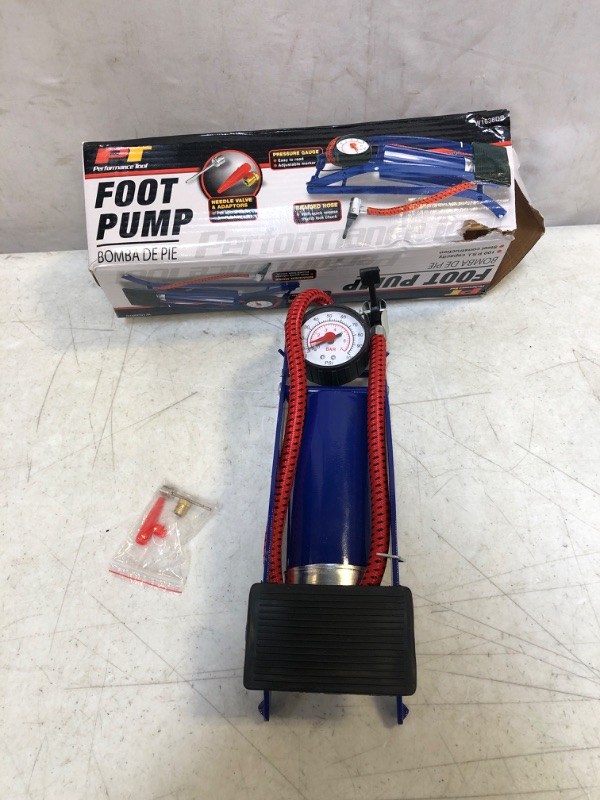 Photo 2 of 100 PSI Foot Pump ** USED BUT LOOKS BRAND NEW 
