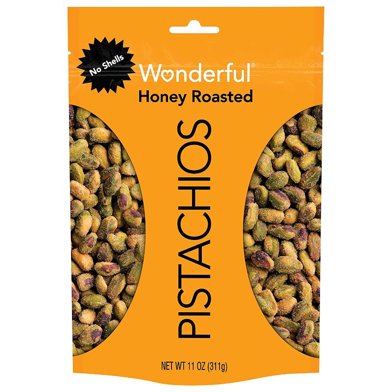 Photo 1 of Wonderful Pistachios No Shells Honey Roasted, 11 Oz
