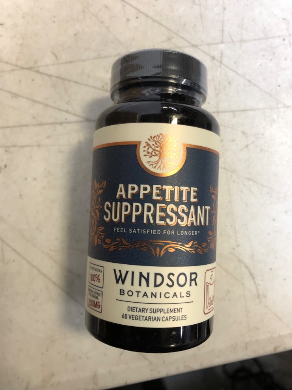 Photo 2 of Appetite Suppressant for Weight Loss - Appetite Control Supplements, Hunger Suppressant with Garcinia Cambogia and Glucomannan - Lose Weight Fast for Women and Men - 60 Veggie Carb Blocker Diet Pills
FACTORY SEALED EXP: 01/2024