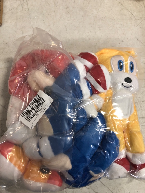 Photo 1 of 3pcs sonic plush toys 11 inch