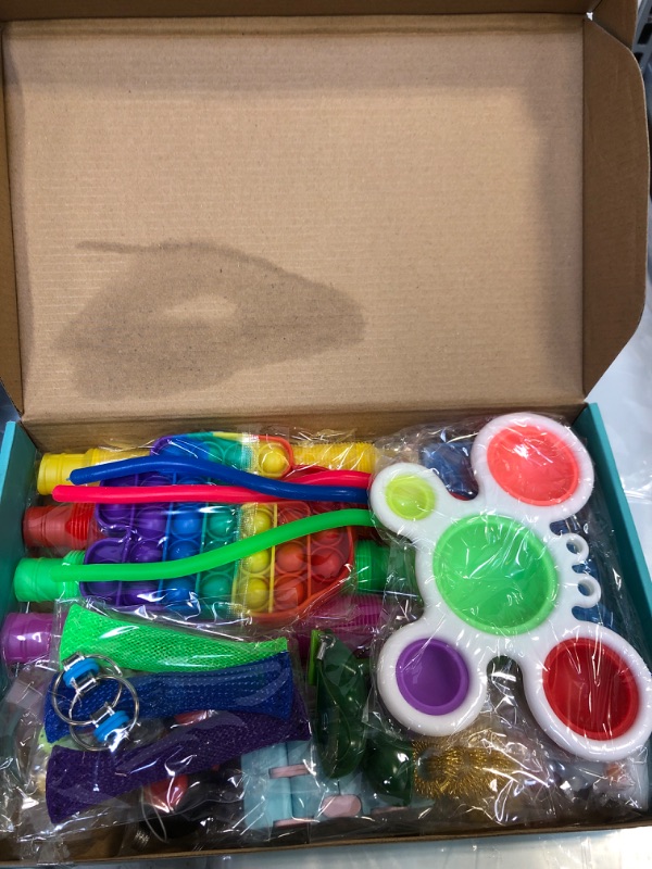 Photo 1 of AOVRO FIDGET TOYS SET FIDGET PACKS STRESS RELIEF AND ANTI-ANXIETY TOYS BUNDLE