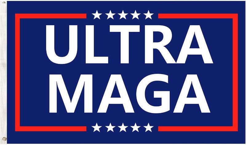Photo 1 of  Ultra MAGA Flag  (Single Sided Printing)
