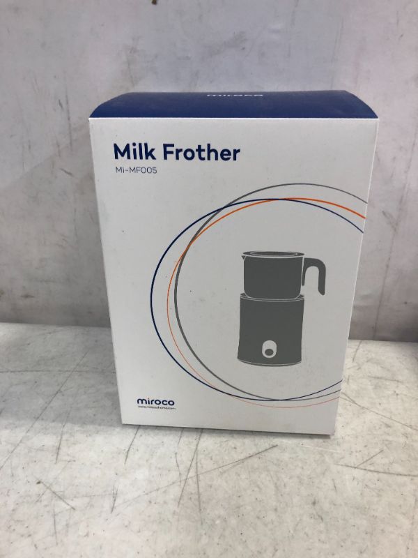 Photo 2 of  Detachable Milk Frother for Coffee, Electric Stainless Steel Milk Steamer and Frother with Hot & Cold Foam Function
