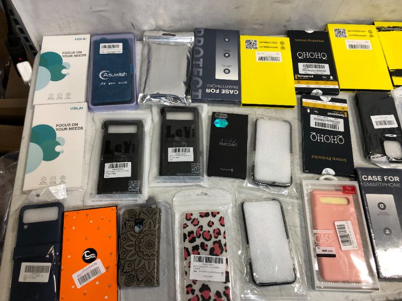 Photo 3 of 27 PCS PHONE CASE LOT -- NEW CASES -- SOLD AS IS 