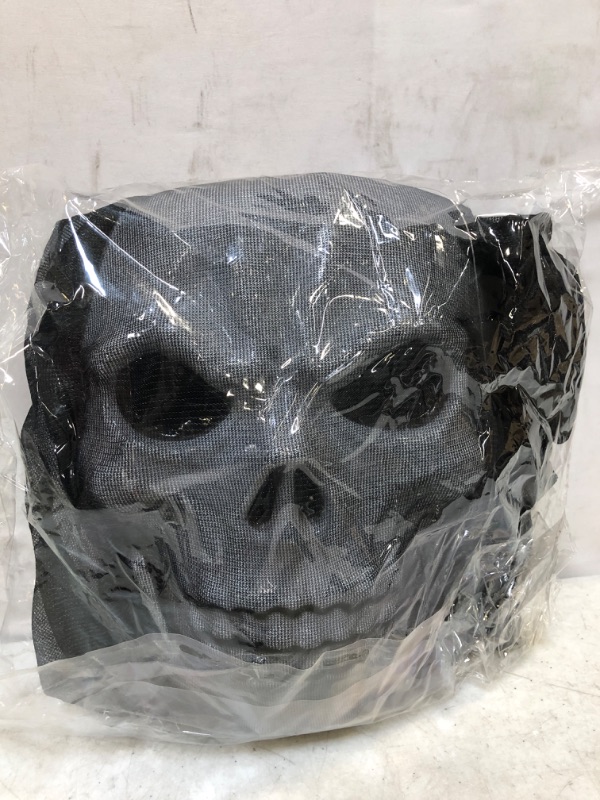 Photo 2 of 13.94 ft Halloween Ghost Hanging Decorations Scary Creepy Outdoor/Indoor Flying skull mask Decor