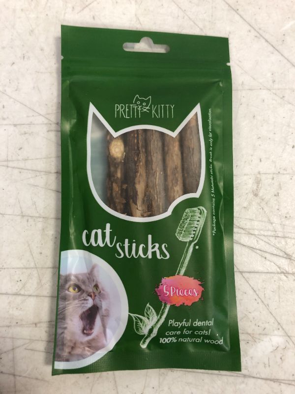 Photo 2 of  Cat Chew Sticks: 5X Matatabi for Cat Dental Care
