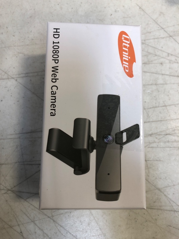 Photo 3 of Qtniue Webcam with Microphone and Privacy Cover, FHD Webcam 1080p, Desktop or Laptop and Smart TV USB Camera for Video Calling, Stereo Streaming and Online Classes 30FPS