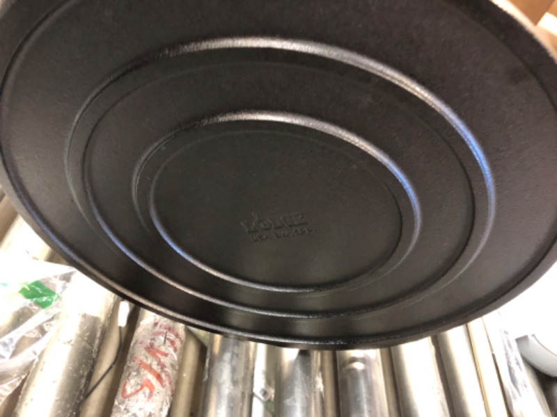 Photo 3 of 15 Inch Seasoned Cast Iron Pizza Pan