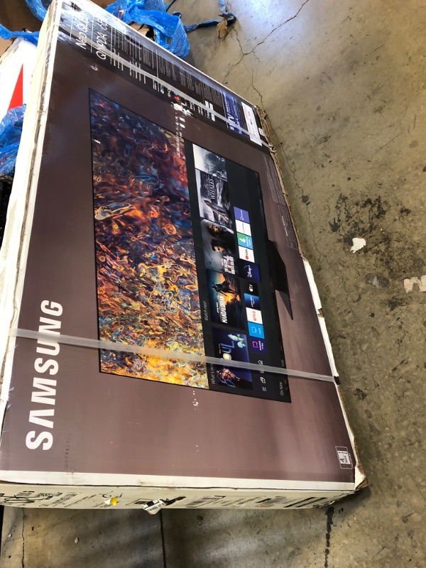 Photo 2 of SAMSUNG 65-Inch Class Neo QLED QN9DA Series - 4K UHD Quantum HDR 32x Smart TV with Alexa Built-in (QN65QN9DAAFXZA, 2021 Model)
