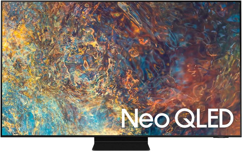 Photo 1 of SAMSUNG 65-Inch Class Neo QLED QN9DA Series - 4K UHD Quantum HDR 32x Smart TV with Alexa Built-in (QN65QN9DAAFXZA, 2021 Model)
