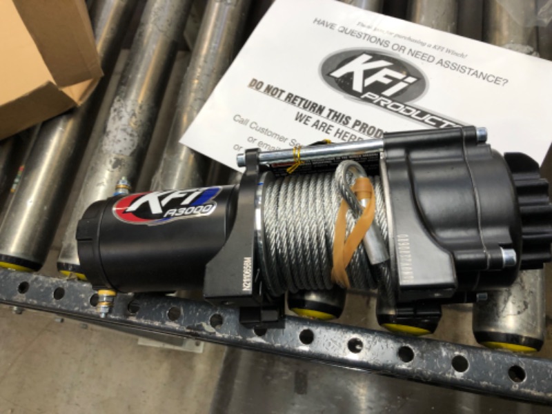 Photo 2 of KFI Products A3000 ATV Winch Kit - 3000 lbs Capacity