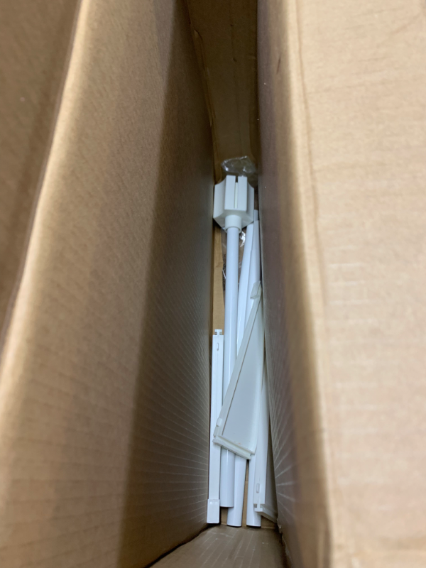 Photo 4 of 6FT Pencil Christmas Tree with 80 Lights?Battery Operated Tinsel Small Christmas Tree with Timer?Diameter 20in pop up Xmas Tree with Bow-Knot and 30 Ball Ornament for Holiday Home Party Decor?White? --- Box Packaging Damaged, Minor Use
