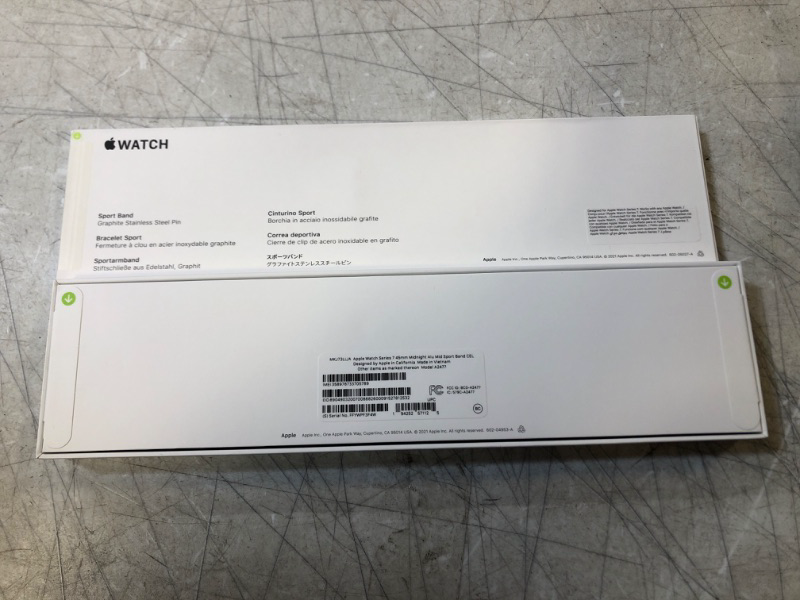 Photo 6 of Apple Watch Series 7 [GPS + Cellular 45mm] Smart Watch w/ Midnight Aluminum Case with Midnight Sport Band. Fitness Tracker
BOTH FACTORY SEALED-->SEE PHOTOS\
NEW