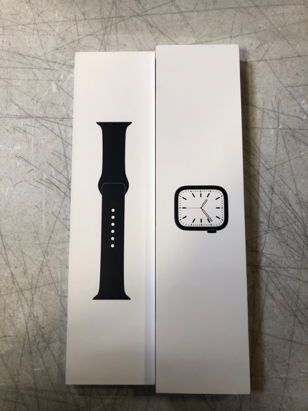 Photo 4 of Apple Watch Series 7 [GPS + Cellular 45mm] Smart Watch w/ Midnight Aluminum Case with Midnight Sport Band. Fitness Tracker
BOTH FACTORY SEALED-->SEE PHOTOS\
NEW