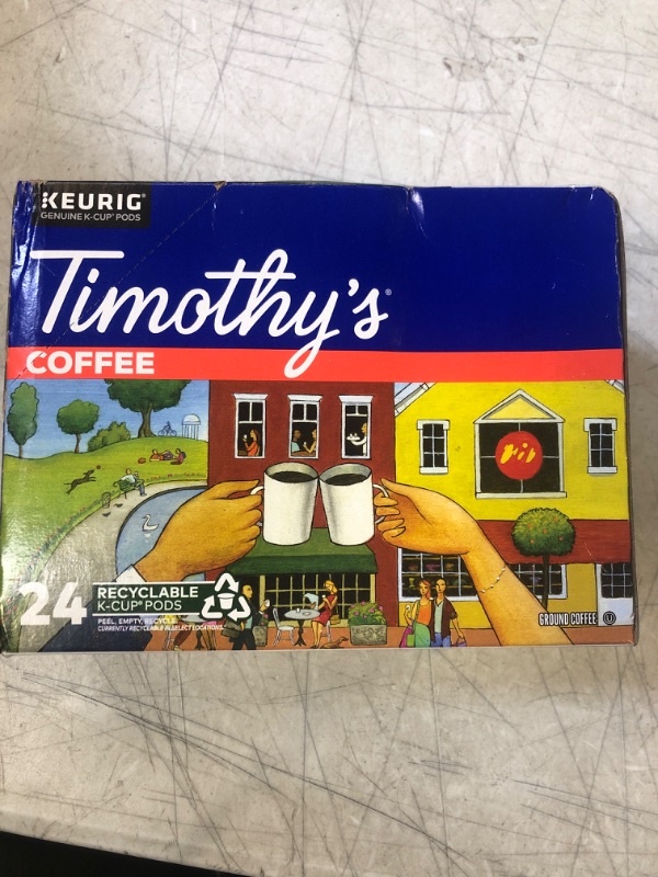 Photo 2 of Timothy's Breakfast Blend Coffee, K-Cup Portion Pack for Keurig Brewers (24 Count)
BB 01/09/23