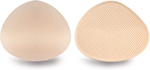 Photo 1 of Breast Form Triangle&Spiral Post Mastectomy Prosthesis Bra Pads Breast Light-weight Boobs SIZE XL
