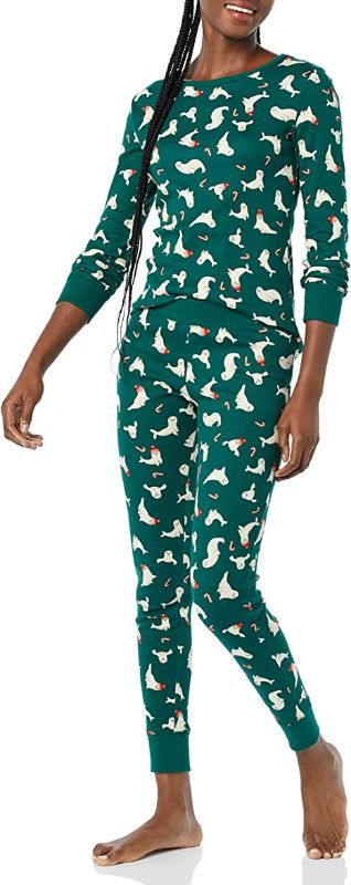 Photo 1 of Amazon Essentials Family Holiday Cotton Pajama Sleepwear  SIZE 1X 
