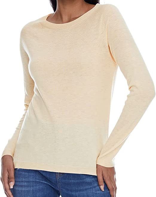 Photo 1 of GIL’B 3D Knit Women’s Seamless Wool Blend Long Sleeve Lightweight Crewneck Sweater  SIZE S/M 
