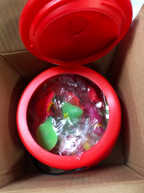Photo 2 of 5.5" Christmas Cauldron with 24 Pcs Squishy Toys,Mini Kawaii Mochi Squishies Toy Stress Reliever Anxiety Packs for Kid Party Favors,Christmas Stocking Stuffers (Christmas)