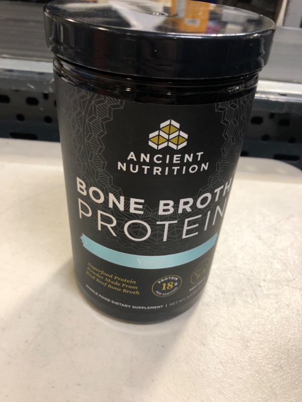 Photo 2 of Bone Broth Protein Powder Vanilla (Pack of 1)------exp date 02-2023