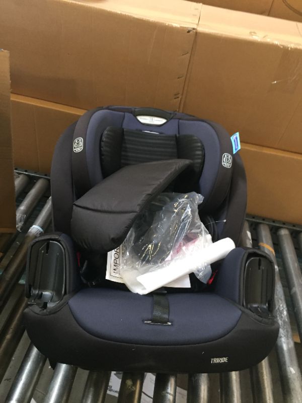 Photo 3 of Graco TriRide 3 in 1 Car Seat | 3 Modes of Use from Rear Facing to Highback Booster Car Seat, Clybourne