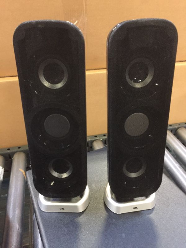 Photo 3 of Cyber Acoustics CA-3908 3 pc Powered Speakers