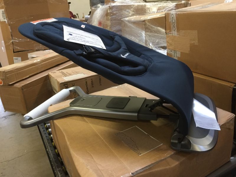 Photo 1 of Ergobaby Evolve 3-in-1 Bouncer, Adjustable Multi Position Baby Bouncer Seat, Fits Newborn to Toddler, Midnight Blue Bouncer Midnight Blue