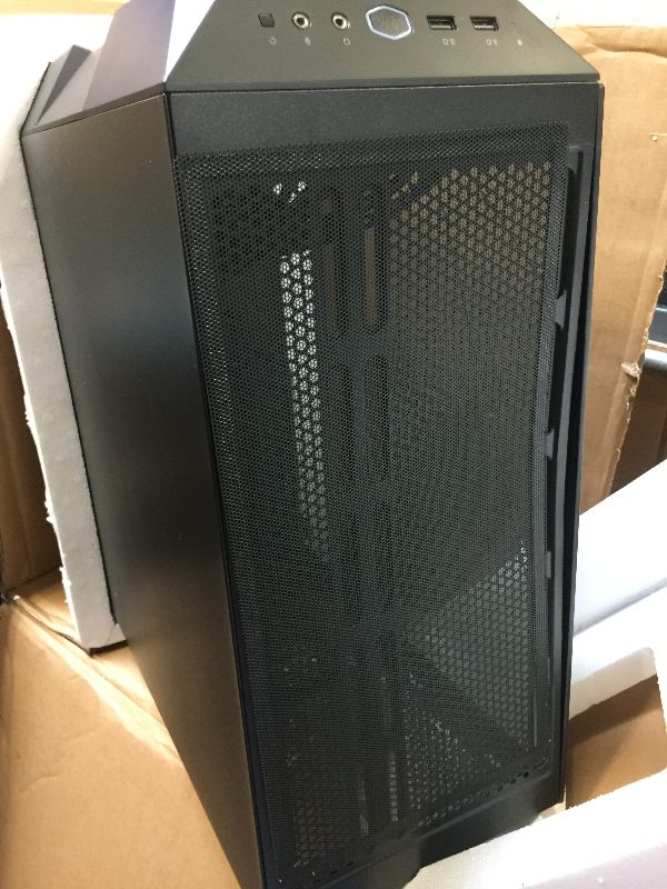 Photo 6 of Cooler Master MasterBox TD500 Mesh Airflow ATX Mid-Tower with Polygonal Mesh Front Panel, Crystalline Tempered Glass, E-ATX up to 10.5", Three 120mm ARGB Lighting Fans