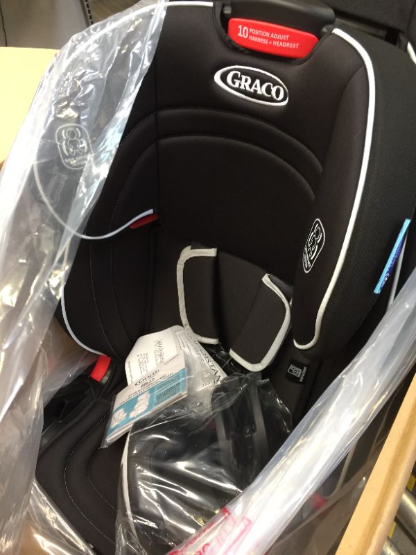 Photo 4 of Graco Atlas 65 2 in 1 Harness Booster Seat | Harness Booster and High Back Booster in One, Glacier , 19x22x25 Inch 