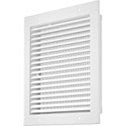 Photo 1 of 13.9"w X 13.9"h Shed Vent, Hon&Guan Aluminum Alloy Gable Vent, Door Vents For Interior Doors Dryer Vent Covers For Wall House[Outer Dimensions: 16"x 16"h].
