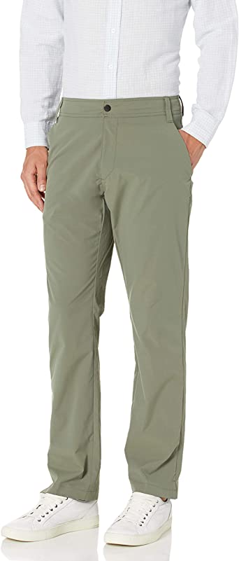 Photo 1 of Amazon Essentials Men's Straight-fit Hybrid Tech Pant Grey 32W x33L 