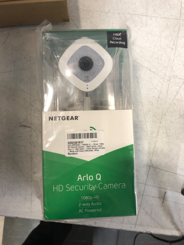 Photo 1 of NETGEAR ARLO Q 1080P SECURITY CAMERA FACTPRY SEALED