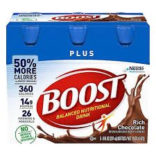 Photo 1 of 2 COUNT 12 PACK BOOST CHOCOLATE PROTEIN DRINKS EXP JAN 2024