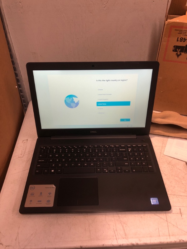 Photo 1 of Dell Inspiron 3583 - 15.6” HD Laptop - Non-Touch Display - Intel Pentium Gold-5405U - 128GB SSD - 4GB DDR4 - Intel UHD Graphics 610 - Windows 10 Home - New
