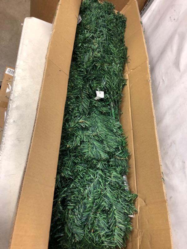 Photo 1 of 8ft Premium Spruce Artificial Holiday Christmas Tree for Home, Office, Party Decoration with 1,800 Longer and Wider Branch Tips, More Denser, Easy Assembly, Foldable Base …

