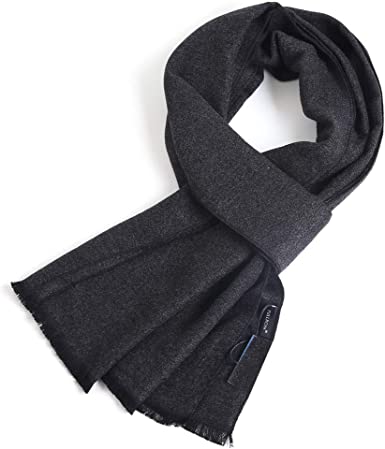 Photo 1 of FULLRON Men Winter Scarf Soft Warm Long Cashmere Feel Scarves
