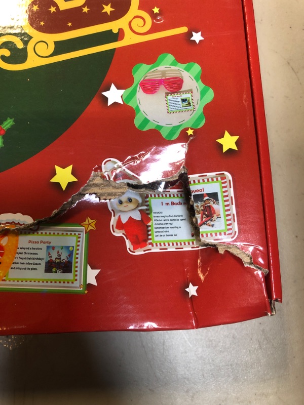 Photo 1 of Elf Kit 24 days of Christmas elf kit 2022 Elf Activities, Elf Props, Elf Accessories, Elf Mischief , Christmas Activities elf kit Countdown Gift
BOX SLIGHTLY DAMAGED