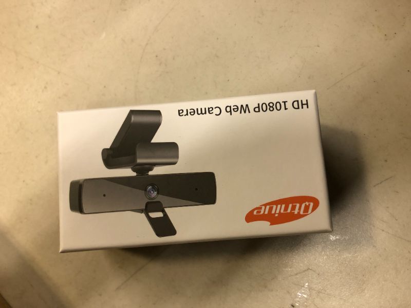 Photo 1 of Qtniue Webcam with Microphone and Privacy Cover, FHD Webcam 1080p, Desktop or Laptop and Smart TV USB Camera for Video Calling, Stereo Streaming and Online Classes 30FPS --Brand new factory sealed--