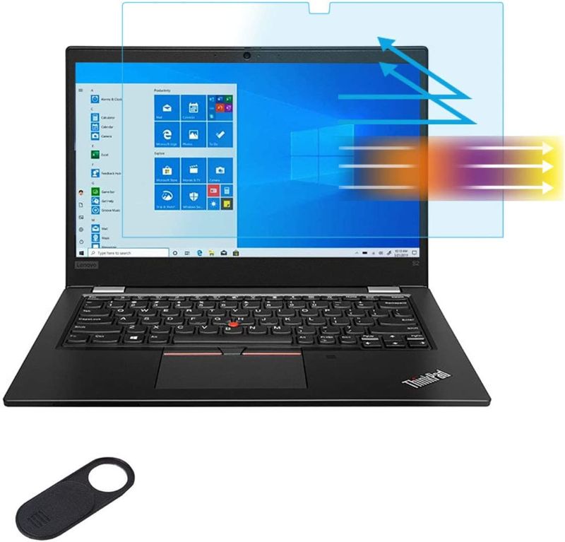 Photo 1 of Anti Blue Light  Screen Protector for 2021 Lenovo ThinkPad X1 Carbon Gen 9 14 Inch Laptop (Not fit X1 Carbon Gen 8/7/6/5/4/3/2/1), ThinkPad X1 Carbon Gen 9 Accessories Eyes Protection Filter
NEW - SEALED